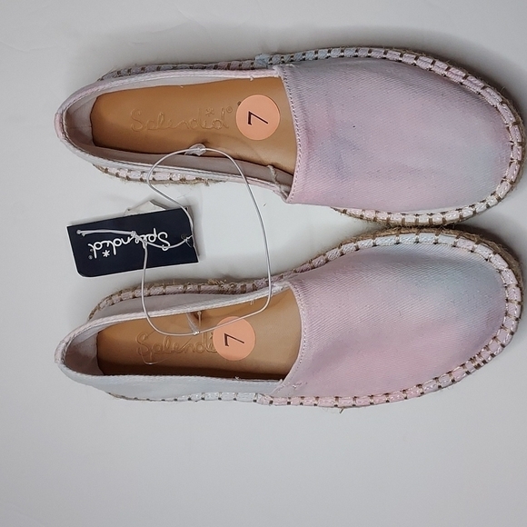 SPLENDID Multicolor Laney  Pastel Tie Dye Espadrilles - Picture 1 of 4